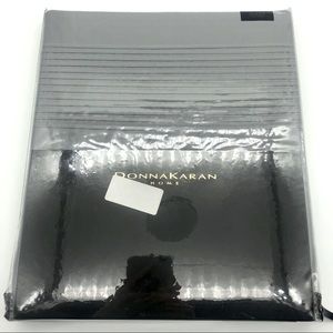 NWT Donna Karan "Modern Classics" Tailored Pleat Queen Flat Sheet, Mercury